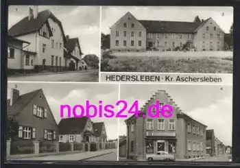 06458 Hedersleben Kaufhaus Schule o ca.1978