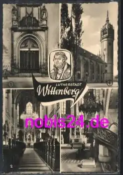 06886 Wittenberg Schloss Kirche *ca.1963