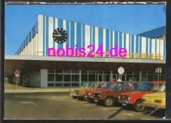 Cottbus Bahnhof Autos *ca. 1985