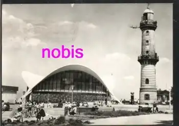 Warnemünde Leuchtturm Restaurant "Teepott" o ca.1976