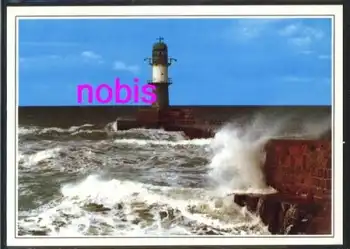 Warnemünde Leuchtturm Mole o 30.1.1994