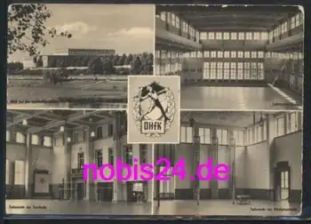 Leipzig Sport Hochschule DHFK Turnhallen o 24.9.1957