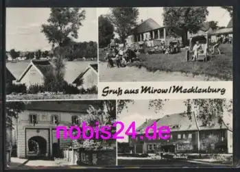 17252 Mirow Bahnhof Ferienheim o ca.1974