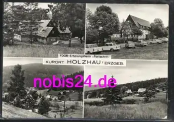 09623 Holzhau Erholungsheim Autos o ca.1978
