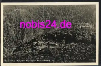 06502 Thale Harz Berghotel Luftbild *ca.1930