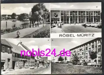 17207 Röbel Kaufhalle Promenade *ca.1978