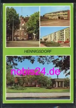 16761 Hennigsdorf Schule Postgebäude *ca.1986