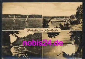 16244 Werbellinsee Schorfheide Schiff o ca.1962