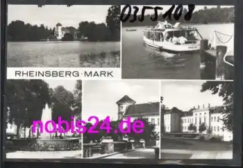 16831 Rheinsberg Mark Boot Brunnen o 16.8.1983