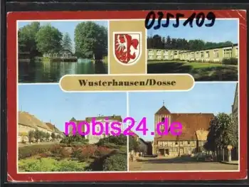 16868 Wusterhausen Dosse Kirche Heim o 7.8.1989