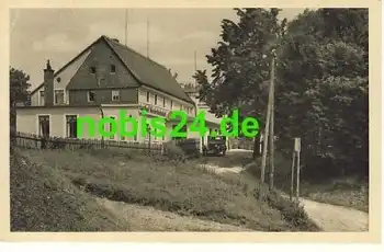 Niederhohndorf Zwickau Gasthof Auto o ca.1940