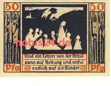 06628 Naumburg Notgeld 50 Pfennige 1920