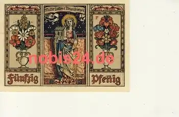 14929 Treuenbrietzen Notgeld 50 Pfennige um 1920