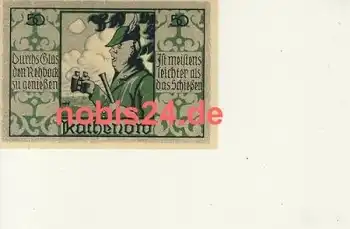 14712 Rathenow Notgeld 50 Pfennige um 1920