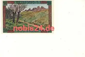 06502 Neinstedt Notgeld 10 Pfennige um 1920