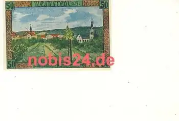 06502 Neinstedt Notgeld 50 Pfennige um 1920