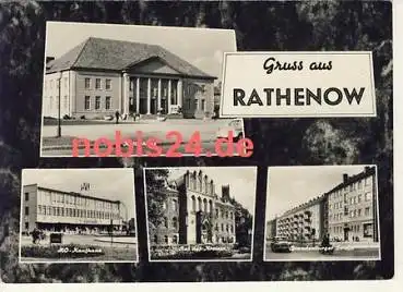 14712 Rathenow Kaufhaus Kulturhaus o 1968