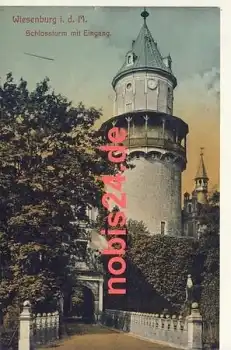 14827 Wiesenburg Schlossturm o 30.5.1909