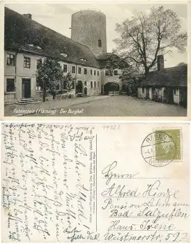 14823 Rabenstein Fläming Burghof o 4.5.1932