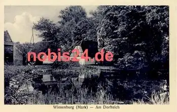 14827 Wiesenburg Mark Dorfteich *ca.1920