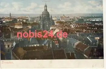 Dresden Gesamtansicht Frauenkirche *ca.1910