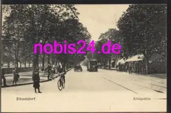 Düsseldorf Königsallee Strassenbahn *ca.1910