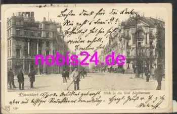 Düsseldorf Graf Adolf Strasse Hotel o 16.8.1903