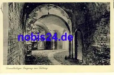19303 Dömitz Festung Tunneneingang o 1936