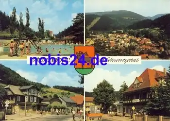 07429 Sitzendorf Hotel Schwimmbad Heim o 1988