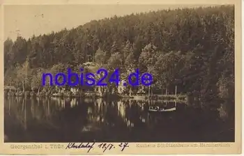 99887 Georgenthal Hammerteich Schützenhaus o 1927