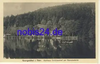 99887 Georgenthal Schützenhaus Hammerteich *ca.1950