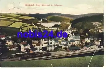 09123 Einsiedel Chemnitz Blick zur Talsperre o ca.1920