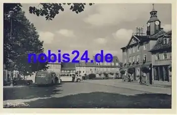 07616 Bürgel Marktplatz  *ca.1950