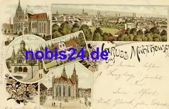 99974 Mühlhausen Litho o 7.9.1894