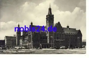 Karl Marx Stadt Rathaus o 22.8.1963