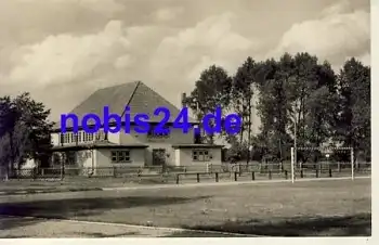 19399 Goldberg Turnhalle Sportplatz o 1962