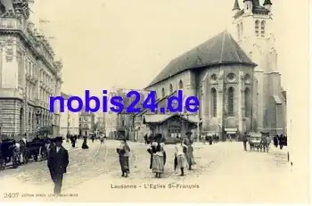 Lausanne L Eglise St. Francois  *ca.1900