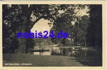 Karl Marx Stadt Schlossteich o 1955
