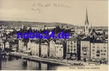 Zürich vom Lindenhof gesehen   *ca.1920
