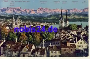 Zürich von der Urania aus o 1931