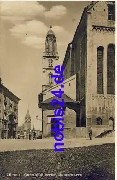 Zürich Grossmünster Innenansicht  *ca.1910