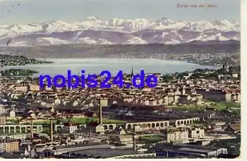 Zürich von der Waid o 1920