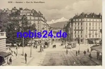 Geneve Rue du Mont Blanc *ca.1920