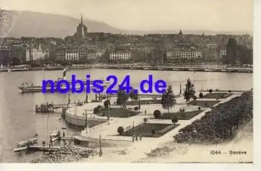 Geneve Hafen Dampfschiff  *ca.1920