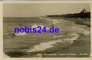 18225 Brunshaupten Strand von Westen *ca.1950