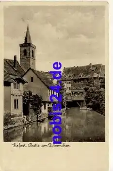 Erfurt Partie am Dämmchen o 1940