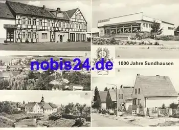 99734 Sundhausen mit Kaufhalle *ca.1983