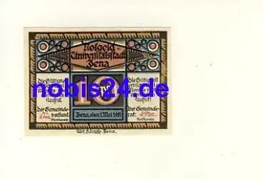 Jena Notgeld 10 Pfennige 1921