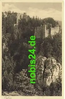 02797 Oybin Burg und Kirchenruine *ca.1930