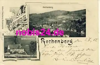 09623 Rechenberg mit Erlers Gasthaus o 28.10.1901